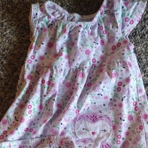 Baby girl dress, matching diaper cover